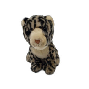 Adventure Planet Leopard Plush Stuffed Animal 7" Blue Eyes